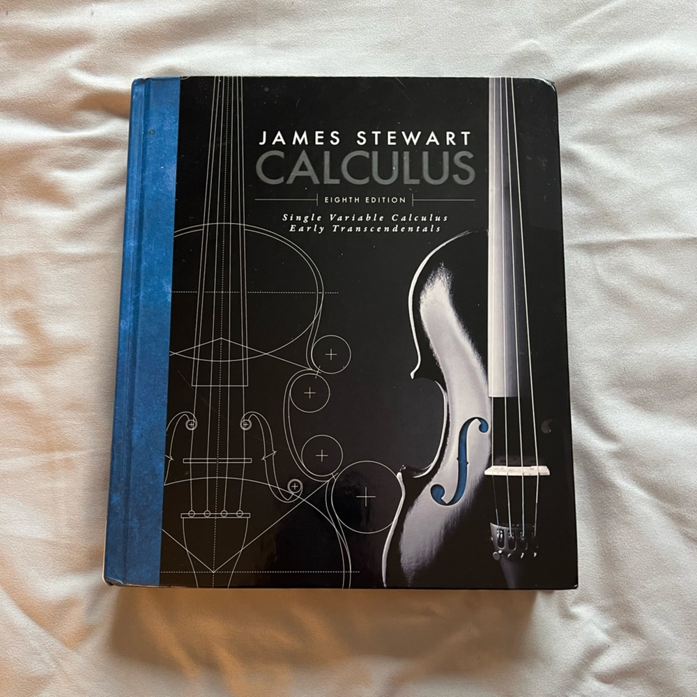 James Stewart Calculus Eighth Edition Textbook